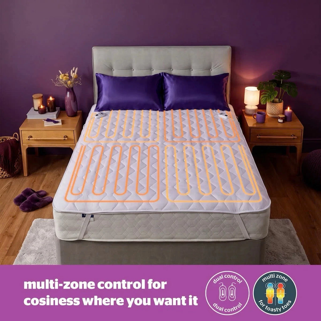 Silentnight Deep Sleep Ultimate Heated Quilted Topper In 3 Sizes