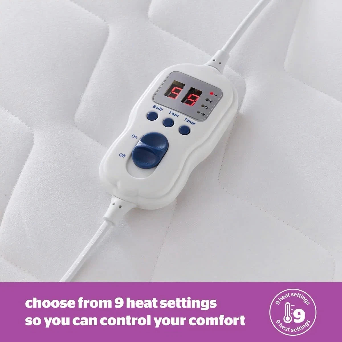 Silentnight Deep Sleep Ultimate Heated Quilted Topper In 3 Sizes