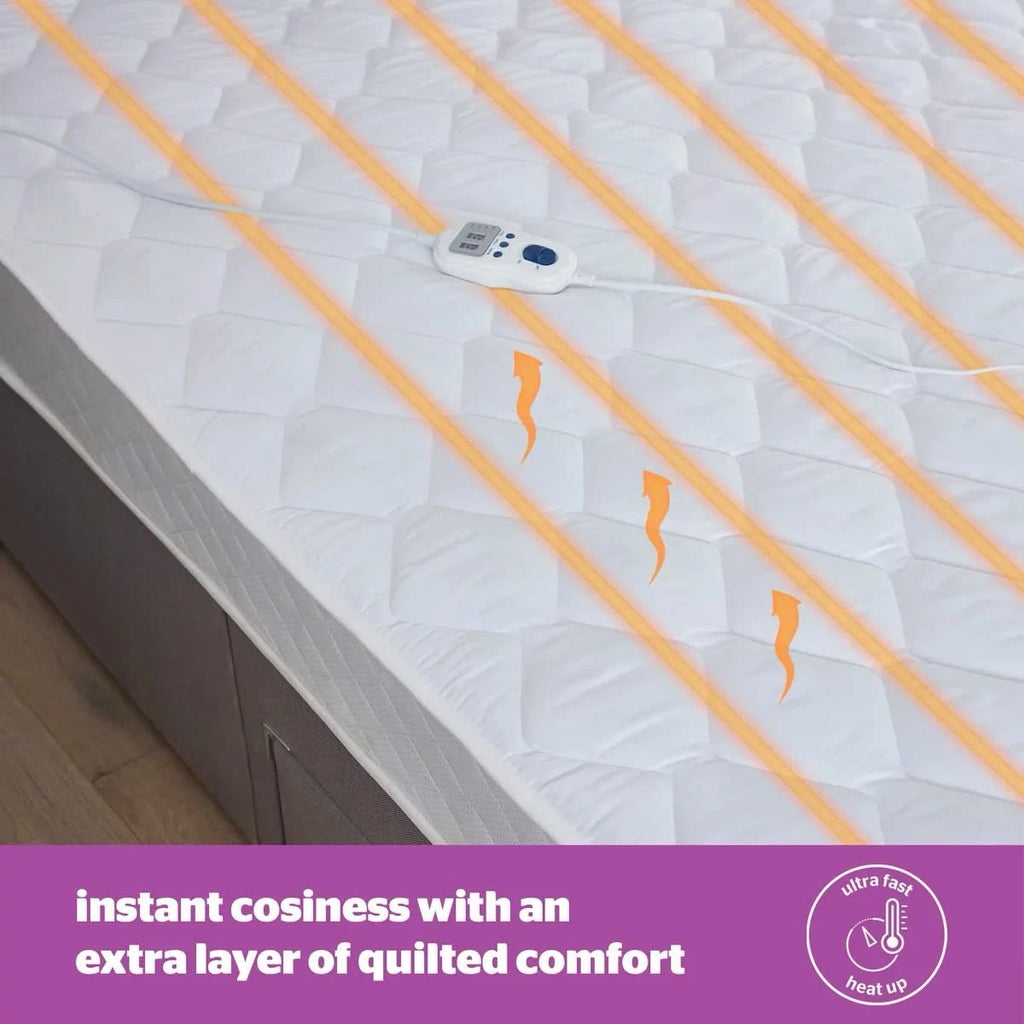 Silentnight Deep Sleep Ultimate Heated Quilted Topper In 3 Sizes